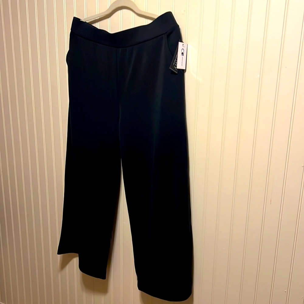 CABLE & GAUGE Large Ladies Wide Leg over the ankle pants